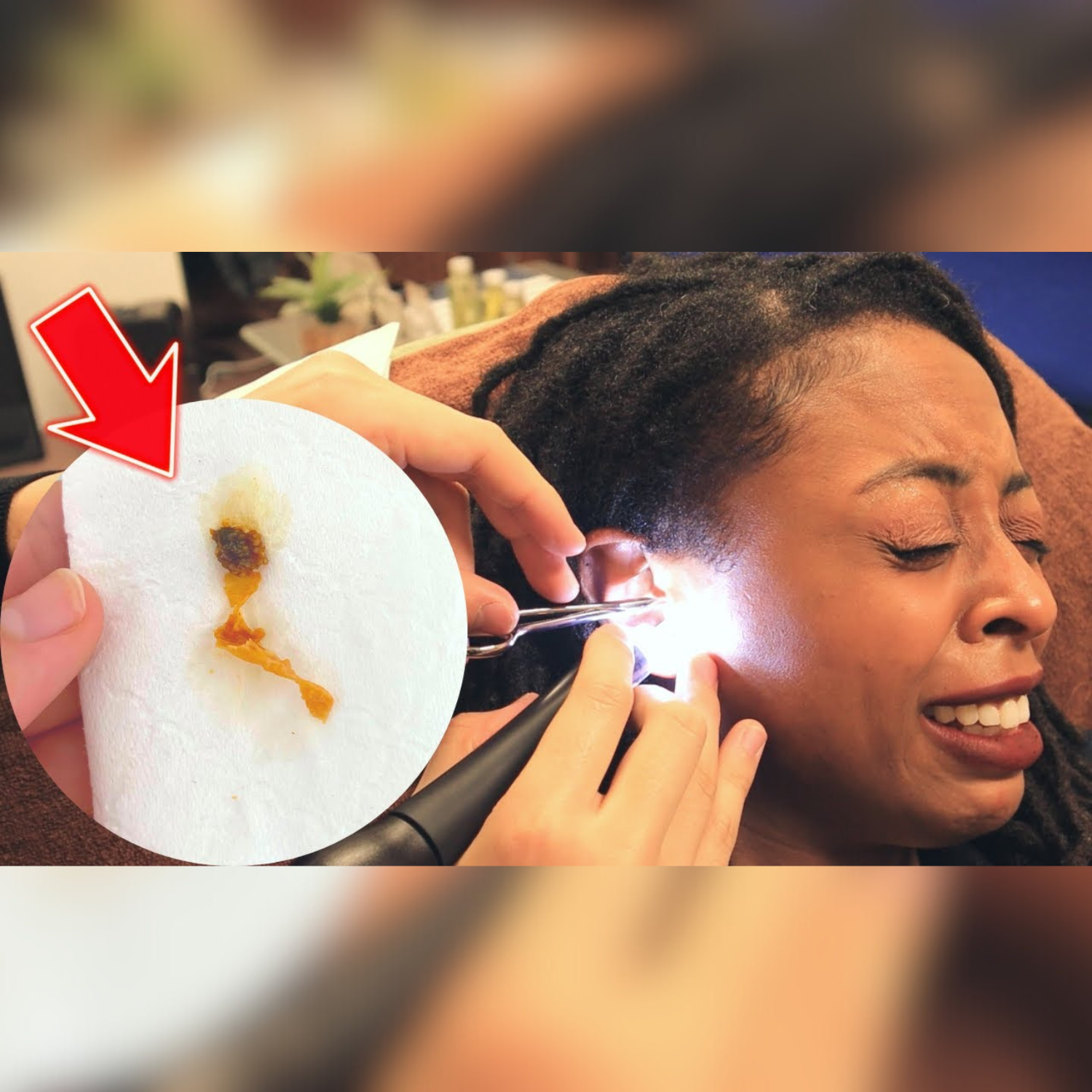 Ear Hair Cuts at a Japanese Ear Cleaning Clinic